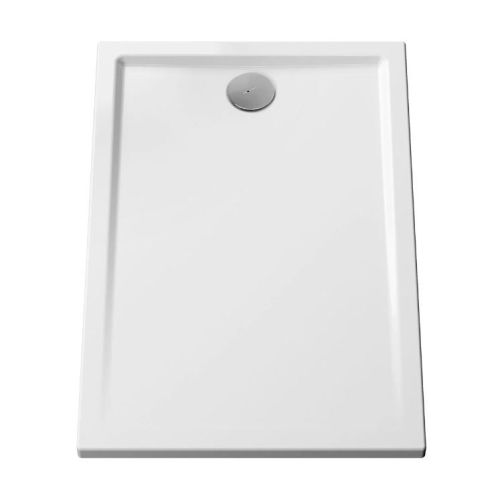 Receveur CASCADE ultra plat à poser ou à encastrer 120 x 80 x 4 cm - VITRA - 5764L003M0695 pas cher Secondaire 1 L