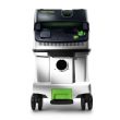 Aspirateur eau et poussières CLEANTEC CTL 36 E 350 350 - 1200W cuve 36l en boîte carton - FESTOOL - 574965 pas cher Secondaire 1 S