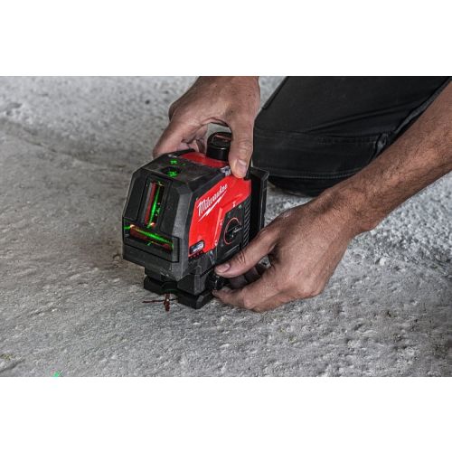 Laser vert 2 lignes avec aplmob 12 V M12 CLLP-301C + batterie 3 Ah + chargeur en coffret MILWAUKEE 4933478100 photo du produit Secondaire 9 L