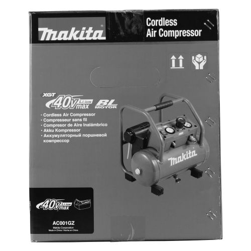 Compresseur 40 V Max XGT (sans batterie ni chargeur) - MAKITA - AC001GZ pas cher Secondaire 15 L