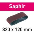 Bande abrasive Saphir 820x120-P180-SA/10 - FESTOOL - 488086 pas cher