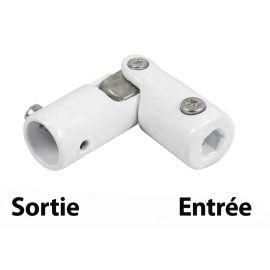 Genouill&egrave;re Torbel volet roulant blanc &Oslash;12 - 877900 photo du produit Principale M