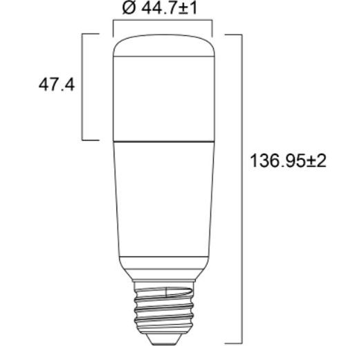 Lampe TOLEDO STICK E27 RG0 1100lm - SYLVANIA - 0029565 pas cher Secondaire 1 L