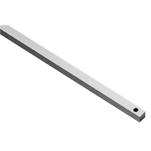 Tringle seule 2,50 m alu laquée argent HERACLES WSS072242551 photo du produit Principale L