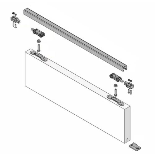 Kit accessoire avec rail 300 cm PT 910A1200 KOBLENZ 0400 80 300 photo du produit