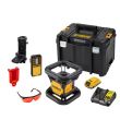 Niveau laser rotatif intérieur rouge 18 V + batterie 2 Ah + chargeur + coffret T-STAK DEWALT DCE074D1R-QW photo du produit Secondaire 4 S