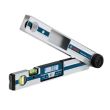 Mesureur d'angle digital 1,5V GAM 220 MF Professional + 4 piles AA - BOSCH - 0601076600 pas cher