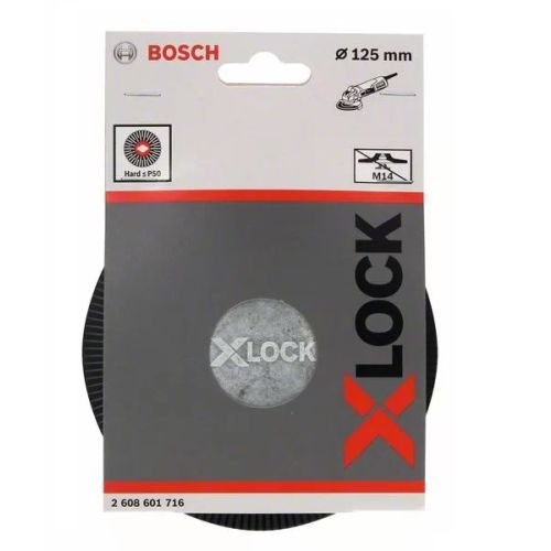 Plateau de ponçage X-LOCK Dur 125 mm BOSCH 2608601716 photo du produit Secondaire 3 L