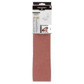 Jeu de 2 bandes abrasives Peugeot Outillage 915 x 100 mm grain 120 - 805408 photo du produit Principale M