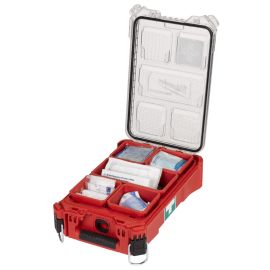 Kit de premier secours Milwaukee packout à base de polymères résistants aux chocs - 4932478879 photo du produit Principale M