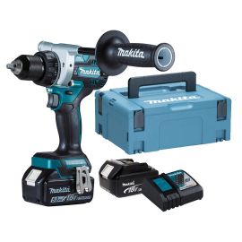 Perceuse-visseuse 18V Makita DDF486RTJ + 2 batteries 5 Ah + chargeur rapide + coffret MAKPAC photo du produit Principale M