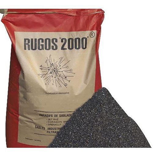 Abrasif de sablage noir 0,1 - 0,63 mm - 25 kg FARTOOLS 115113 photo du produit Principale L