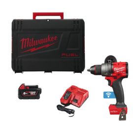Perceuse à percussion 18V Milwaukee M18 ONEPD3-502X Fuel 158 Nm + 2 batteries 5 Ah + chargeur en coffret HD-Box - 4933492801 photo du produit Principale M