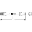 Embout de vissage Torx T10 entraînement 1/4'' 6,35 mm longueur 75 mm KS TOOLS 911.7551 photo du produit Secondaire 1 S
