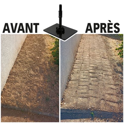 Plateau de compactage 26 x 20 cm en acier pour marteau démolisseur FARTOOLS 115781 photo du produit Secondaire 3 L