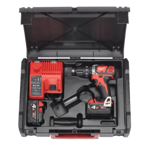 Perceuse à percussion compacte 18 V M18 BPD-402X 60 Nm avec 2 batteries 4.0 Ah + chargeur M12 - 18C en HD box MILWAUKEE 4933446192 photo du produit Secondaire 2 L