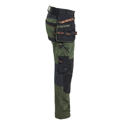 Pantalon artisan stretch STRIKER vert forêt/rouille T38L - BLÅKLÄDER - 197011494240C144 pas cher Secondaire 2 L