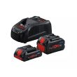 Pack 2 batteries 18V Procore 4Ah/5,5Ah + chargeur rapide - BOSCH - 1600A0214A pas cher Secondaire 1 S