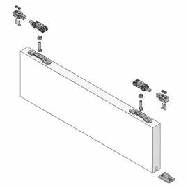 Kit coulissant Koblenz System 0400 pour porte intérieure photo du produit Principale M