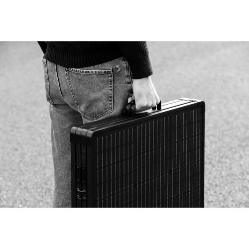 Pack station énergie portative IZYWATT 1500 + panneau solaire pliant cadré 315W - ORIUM - 39220 pas cher Secondaire 5 L