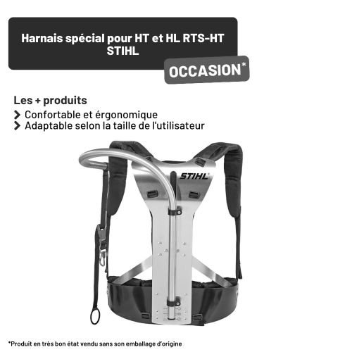 OCCASION Harnais potence RTS-HT - STIHL - 0000-790-4400 pas cher Secondaire 1 L