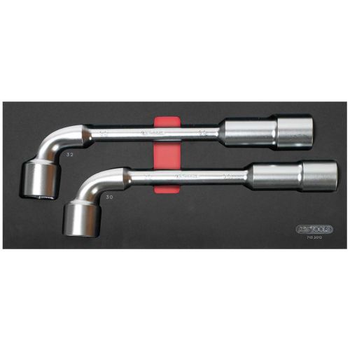 Module de clés à pipe débouchées 6 pans 2 pièces KS TOOLS 713.2012 photo du produit