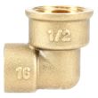 Coude fer-cuivre femelle 15x21 - 14 GARIS D22005B photo du produit