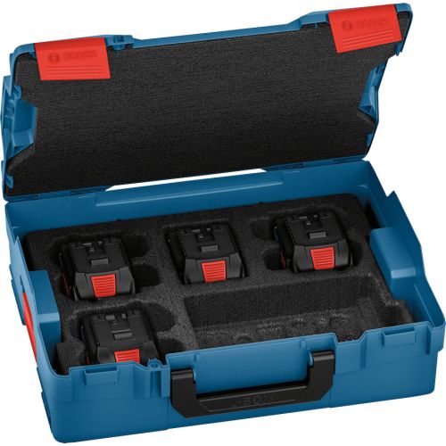 Pack de 4 batteries 18 V Procore 5,5 Ah en coffret L-BOXX - BOSCH - 1600A02A2U photo du produit Secondaire 3 L