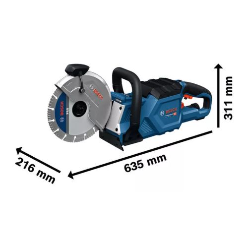 Tronçonneuse à lame carbure 18V GCS 18V-230 Professional (sans batterie ni chargeur) BOSCH 06013B0000 photo du produit Secondaire 1 L