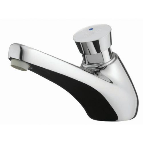 Robinet simple temporisé sur plage lavabo 15x21 Presto - 64612 photo du produit