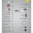 Set 143 accessoires de mini meuleuse pour le bois FARTOOLS 115842 photo du produit Secondaire 2 S