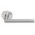 Béquille double sur rosace JADE slim inox poli bec de cane diamètre 16mm photo du produit Principale XS