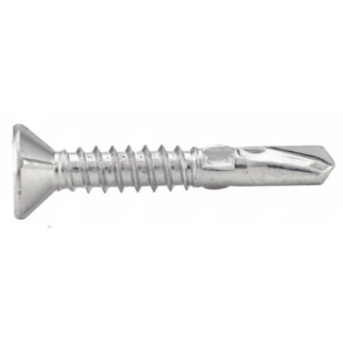 Vis autoperceuse &agrave; ailettes t&ecirc;te frais&eacute;e crant&eacute;e acier zingu&eacute; Torx 4,8x38mm bo&icirc;te de 250 - ACTON - 333414,8X38CR3 pas cher