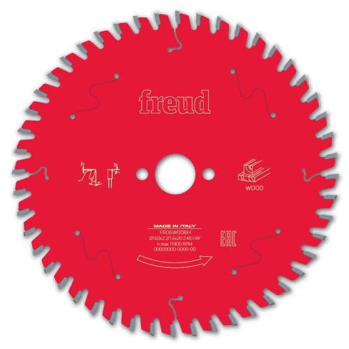 Lame de scie circulaire pour bois 48 dents D190 mm FREUD F03FS10059 photo du produit Principale L