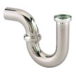 Siphon tube de lavabo en laiton chromé - VALENTIN - 16710000800 pas cher