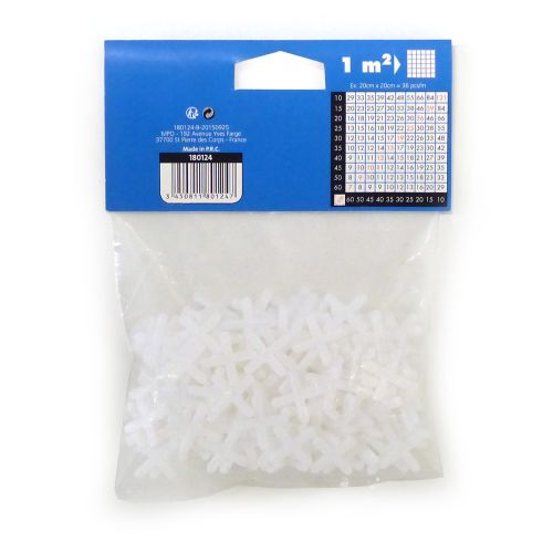 Croisillons d'écartement 4 mm x 200 pcs MEJIX 180124 photo du produit Secondaire 3 L