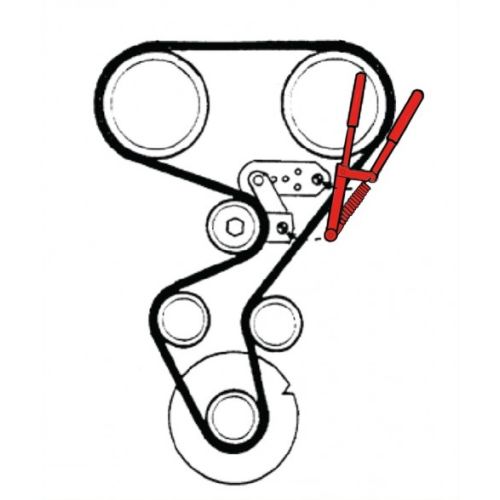 Jeu d'outils de calage moteur pour Isuzu / GM / Opel / Saab 32 pi&egrave;ces KS TOOLS 400.1575 photo du produit Secondaire 8 L