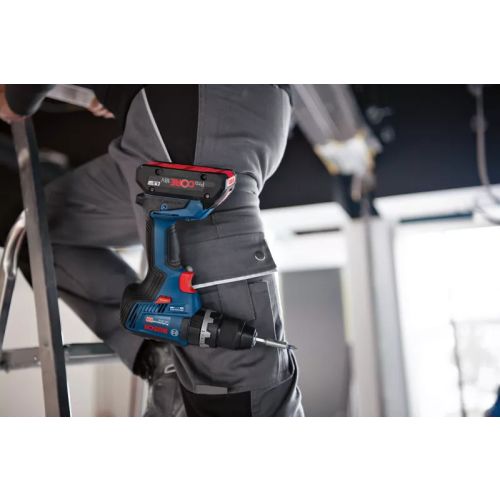 Perceuse-visseuse à percussion 18 V GSB 18V-55 Professional + 2 batteries ProCORE18V 4 Ah + chargeur rapide + coffret L-BOXX BOSCH 06019H5304 photo du produit Secondaire 6 L