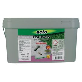 Seau poudre fourmis Acto Insecticides poudrage 5 kg - FOUR15 photo du produit Principale M