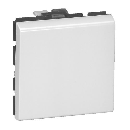 Interrupteur va-et-vient MOSAIC 2 modules blanc - LEGRAND - 077011 pas cher Secondaire 2 L