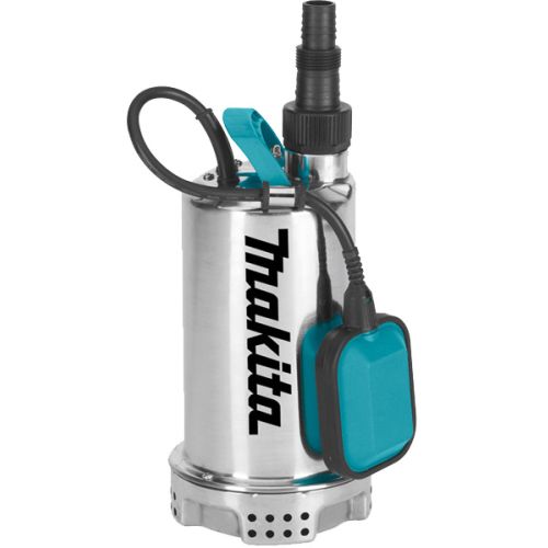 Pompe vide-cave eau claire 1100 W inox MAKITA PF1100 photo du produit