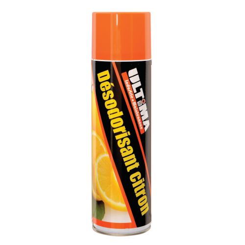 Désodorisant parfum citron aérosol de 650 ml ULTIMA AFB123 photo du produit Principale L