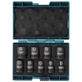 Coffret 9 douilles 1/2'' Makita Impact Black - E-16564 photo du produit Principale M