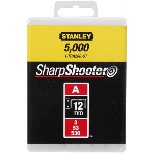 Agrafes Type A 12mm boîte de 1000 - STANLEY - 1-TRA208T pas cher Secondaire 2 L