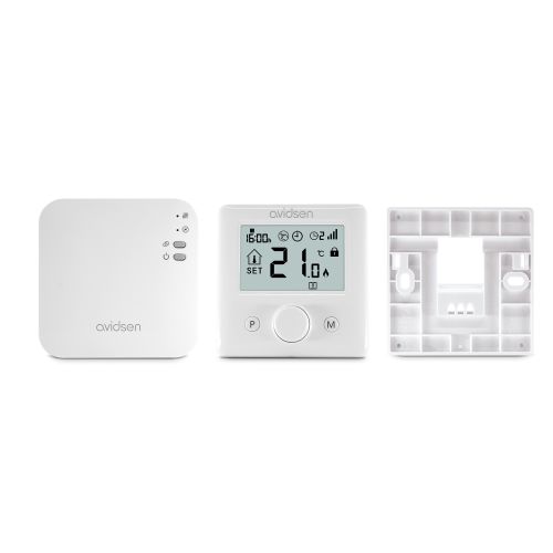 Thermostat sans fil connecté HomeFlow WL AVIDSEN HOME pour chaudière - AVIDSEN - 127047 pas cher Secondaire 3 L