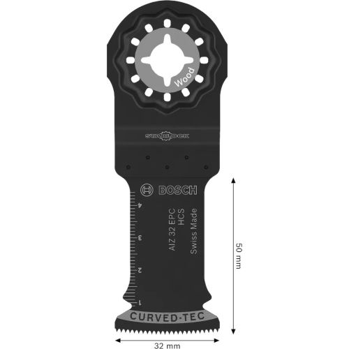 Lame Starlock AIZ 32 EPC pour coupe du bois tendre - BOSCH - 2608669247 pas cher Secondaire 1 L