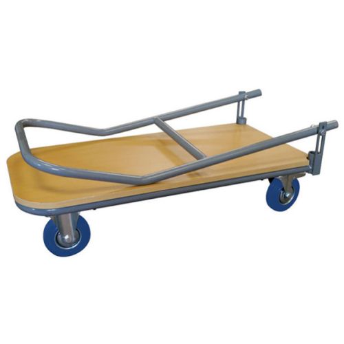 Chariot plateau bois 250 kg avec dossier repliable STOCKMAN WP25R/1 photo du produit Secondaire 2 L