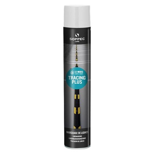 Peinture pour marquage au sol Tracing Plus 750 ml Blanc SOPPEC 151700O photo du produit