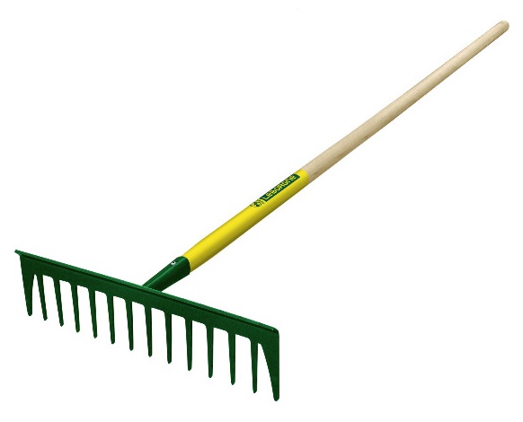 Rateau BATIPRO 14 dents droites émmanchée PEFC - LEBORGNE - 376102