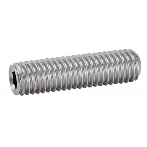 Vis à métaux sans-tête hexagonale creuse bout cuvette inox A2 DIN 916 5X6 boîte de 100 ACTON 622075X6 photo du produit